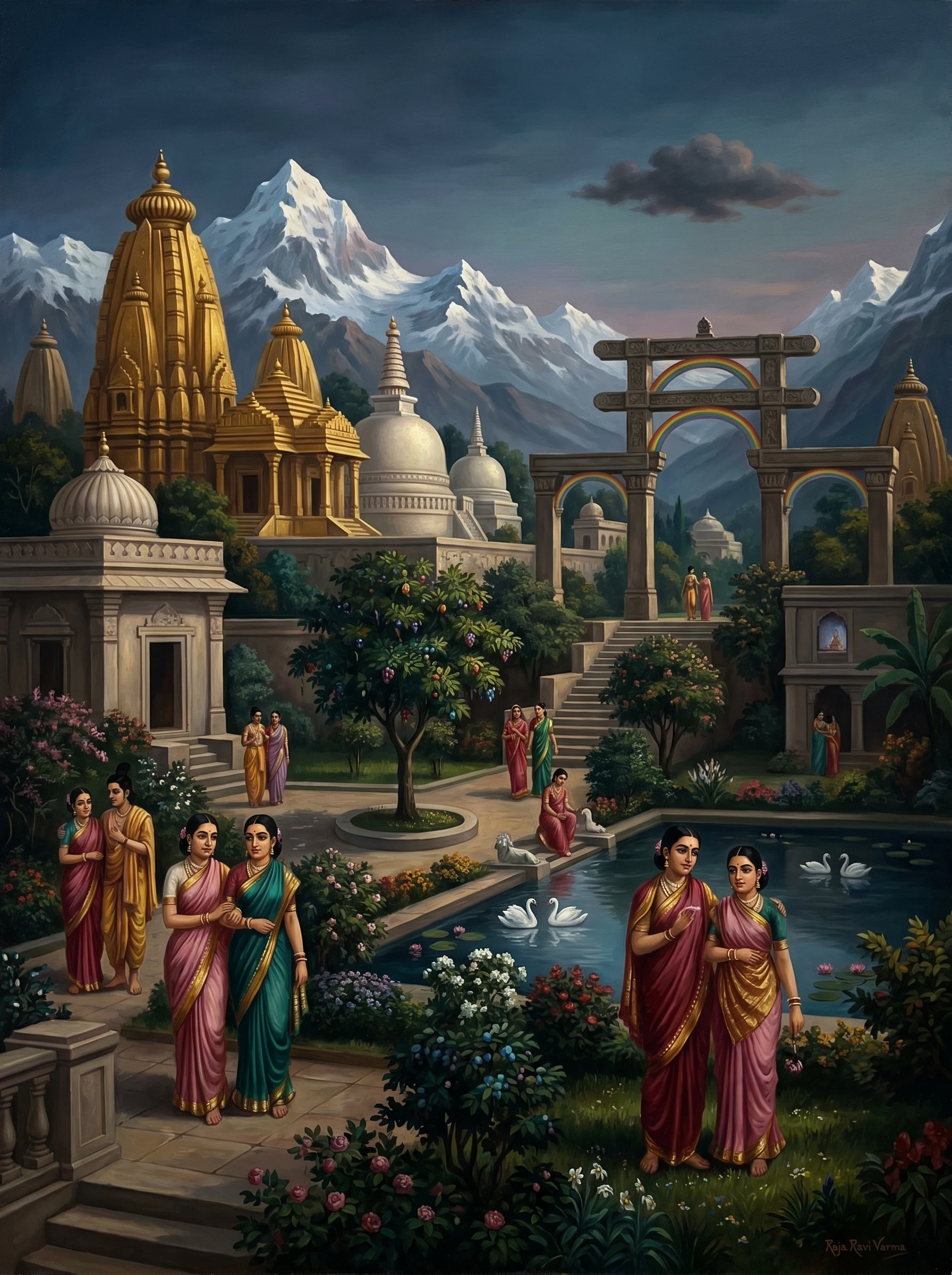 Canto V — The Golden City of Alaka