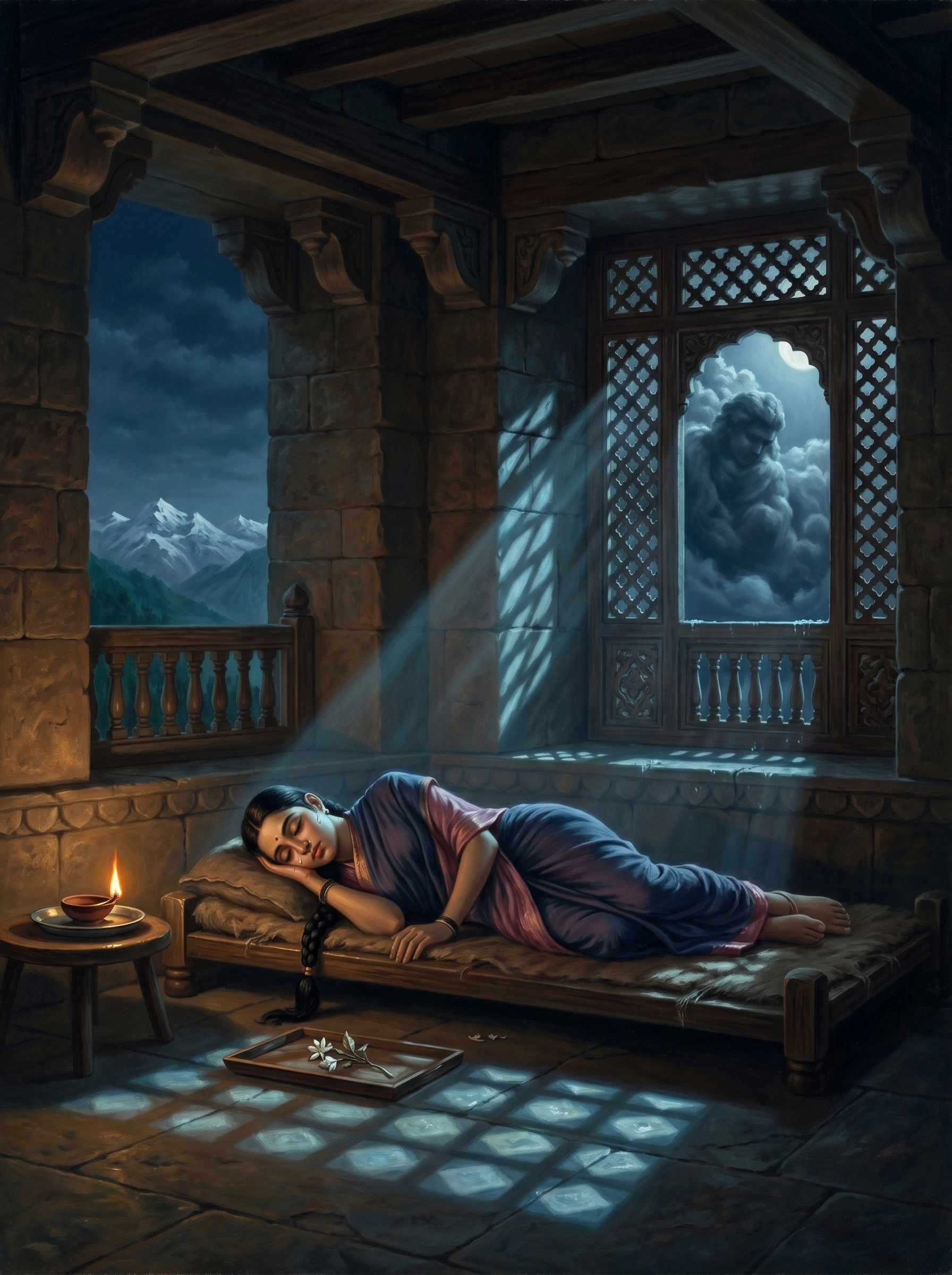 Canto VII — His Sleeping Wife