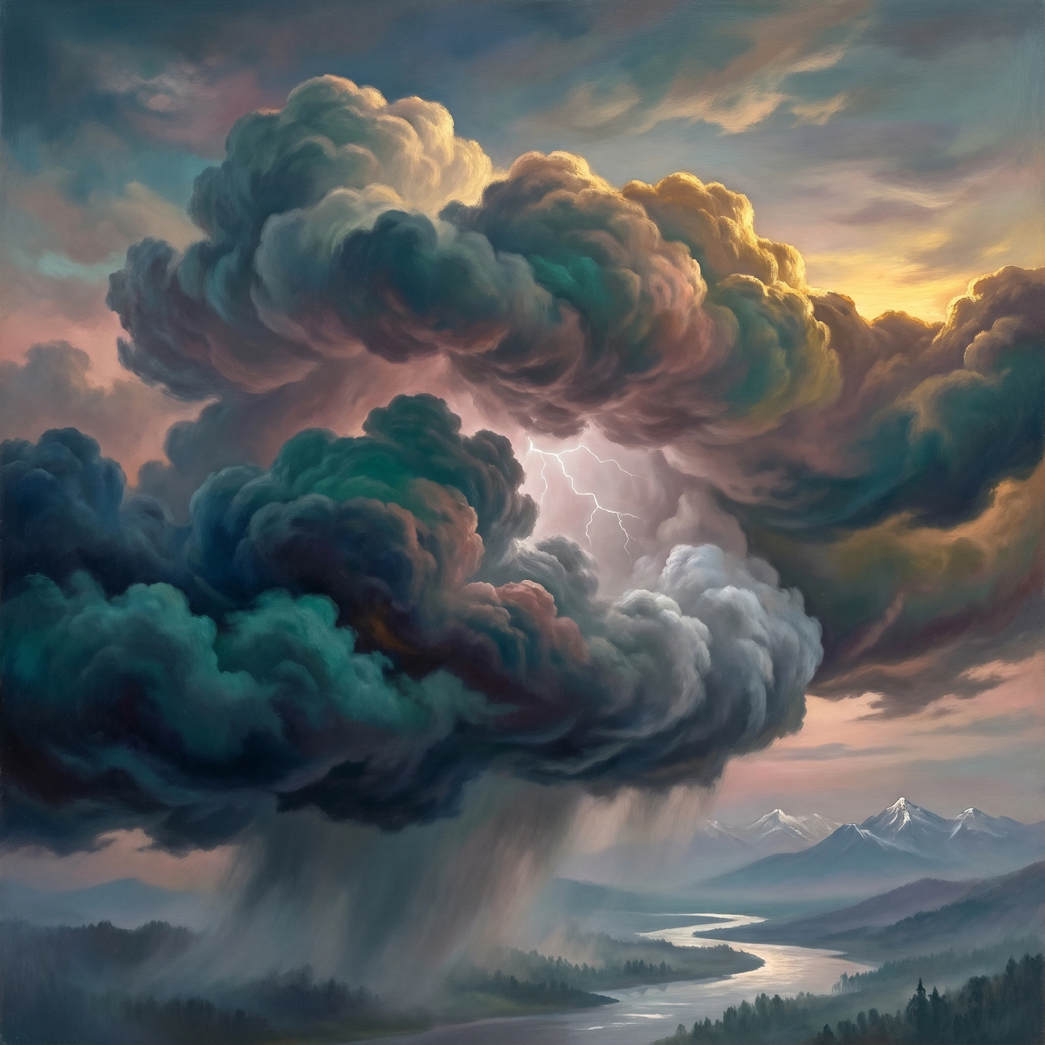The Cloud — The messenger — protagonist of the poem